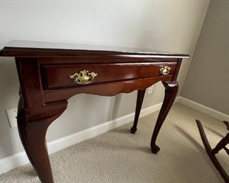 Accent table with drawer
