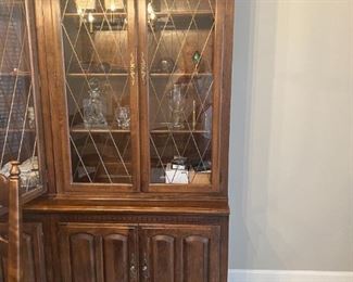 Mahogany China Cabinet