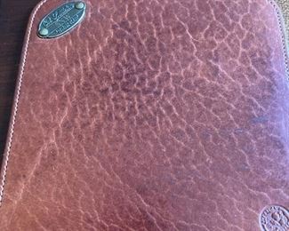 Colonel Littleton, American Buffalo Leather Mousepad