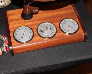 Part of the globe - and the globe lights up!