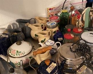 Vintage kitchenware of all kinds 