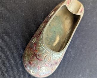 India Shoe Ashtray