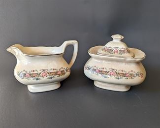 Lido Sugar and Creamer