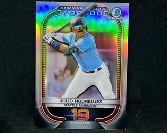 JULIO RODRIGUEZ, SHAQUILLE O'NEAL, JOSH ALLEN BRYCE HARPER, ANTHONY EDWARDS, JUDGE, AARON JUDGE, WORLD CUP, SOCCER, MLB, BASEBALL, ROOKIE, VINTAGE, Topps, collectables, trading cards, other sports, trading, cards, upper deck, Prizm, NBA, mosaic, hoops, basketball, chrome, panini, rookies, FLEER, SKYBOX, METAL, blaster, box, hanger, vintage packs, GRADED, PSA, BGS, SGC, BBCE, CGC, 10, PSA10, ROOKIE AUTO, wax, sealed wax, rated rookie, autograph, chase, prestige, select, optic, obsidian, classics, Elway, chrome, Donruss, BRADY, GRETZKY, AARON, MANTLE, MAYS, WILLIE, RUTH, BABE, JACKSON, NOLAN, CAL, GRIFFEY, FOOTBALL, HOCKEY, HOF, DEBUT, TICKET, mosaic, parallel, numbered, auto relic, McDavid, Matthews Patch, Lemieux, Young, Burrow, Jackson, TUA, John, Allen, NM, EX, RAW, SLAB, BOX, SEALED, UNOPENED, FACTORY, SET, UPDATE, TRADED, Twins, METS, BRAVES, YANKEES, 49ERS, NEW ENGLAND, CHAMPIONSHIP, SUPER BOWL, STANLEY CUP, ORR, WILLIAMS, SHARP, MINT, Tatis, Acuna, Red sox, Hurts, STAFFORD, WILSO