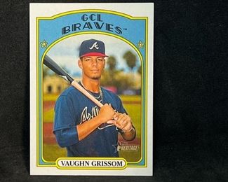 VAUGHN GRISSOM, ALBERT PUJOLS, JULIO RODRIGUEZ, SHAQUILLE O'NEAL, JOSH ALLEN BRYCE HARPER, ANTHONY EDWARDS, JUDGE, AARON JUDGE, WORLD CUP, SOCCER, MLB, BASEBALL, ROOKIE, VINTAGE, Topps, collectables, trading cards, other sports, trading, cards, upper deck, Prizm, NBA, mosaic, hoops, basketball, chrome, panini, rookies, FLEER, SKYBOX, METAL, blaster, box, hanger, vintage packs, GRADED, PSA, BGS, SGC, BBCE, CGC, 10, PSA10, ROOKIE AUTO, wax, sealed wax, rated rookie, autograph, chase, prestige, select, optic, obsidian, classics, Elway, chrome, Donruss, BRADY, GRETZKY, AARON, MANTLE, MAYS, WILLIE, RUTH, BABE, JACKSON, NOLAN, CAL, GRIFFEY, FOOTBALL, HOCKEY, HOF, DEBUT, TICKET, mosaic, parallel, numbered, auto relic, McDavid, Matthews Patch, Lemieux, Young, Burrow, Jackson, TUA, John, Allen, NM, EX, RAW, SLAB, BOX, SEALED, UNOPENED, FACTORY, SET, UPDATE, TRADED, Twins, METS, BRAVES, YANKEES, 49ERS, NEW ENGLAND, CHAMPIONSHIP, SUPER BOWL, STANLEY CUP, ORR, WILLIAMS, SHARP, MINT, Tatis, Acuna, 