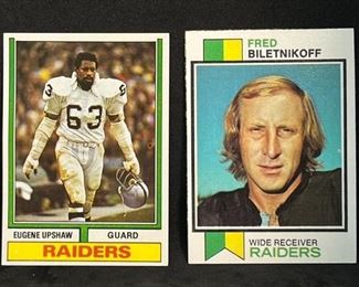 FRED BILETNIKOFF, EUGENE UPSHAW, GENE UPSHAW, ALBERT PUJOLS, JULIO RODRIGUEZ, SHAQUILLE O'NEAL, JOSH ALLEN BRYCE HARPER, ANTHONY EDWARDS, JUDGE, AARON JUDGE, WORLD CUP, SOCCER, MLB, BASEBALL, ROOKIE, VINTAGE, Topps, collectables, trading cards, other sports, trading, cards, upper deck, Prizm, NBA, mosaic, hoops, basketball, chrome, panini, rookies, FLEER, SKYBOX, METAL, blaster, box, hanger, vintage packs, GRADED, PSA, BGS, SGC, BBCE, CGC, 10, PSA10, ROOKIE AUTO, wax, sealed wax, rated rookie, autograph, chase, prestige, select, optic, obsidian, classics, Elway, chrome, Donruss, BRADY, GRETZKY, AARON, MANTLE, MAYS, WILLIE, RUTH, BABE, JACKSON, NOLAN, CAL, GRIFFEY, FOOTBALL, HOCKEY, HOF, DEBUT, TICKET, mosaic, parallel, numbered, auto relic, McDavid, Matthews Patch, Lemieux, Young, Burrow, Jackson, TUA, John, Allen, NM, EX, RAW, SLAB, BOX, SEALED, UNOPENED, FACTORY, SET, UPDATE, TRADED, Twins, METS, BRAVES, YANKEES, 49ERS, NEW ENGLAND, CHAMPIONSHIP, SUPER BOWL, STANLEY CUP, ORR, WILLIAM