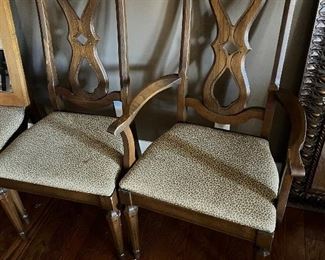 Dining table chairs 