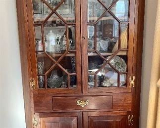 Suter's of Virginia corner cupboard