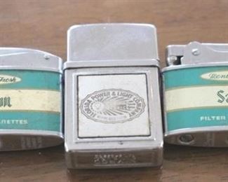 78 - Vintage Lighters - 3 pieces
