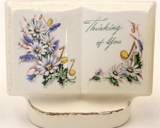 165b - Royal Windsor Books of Remembrance planter Thinking of You 5 x 6 1/2 x 4 1/2
