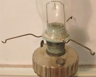 206 - Vintage Aladdin Oil Lamp base - 20"
