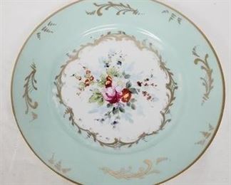 1717 - Hand painted Limoges 7.5" plate

