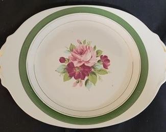 3121 - Vintage Sebring pottery platter 14 x 11
