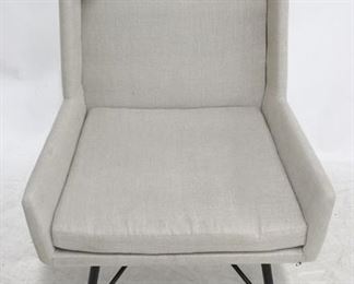 6018 - New Union Home metal base accent chair 37 x 22 x 21
