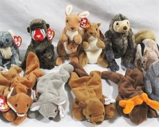 6069 - 12 Beanie Babies, new with tags
