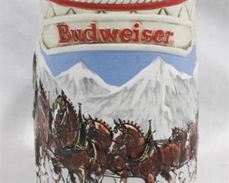 6079x - Budweiser collector beer stein - 6.5"

