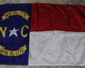 6092 - North Carolina Dura-Lite 24 x 36 nylon flag
