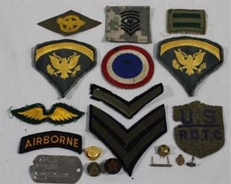 6093 - Assorted military & other patches
