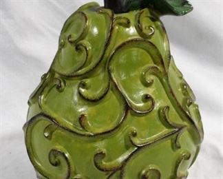 6275 - Decorative pear - 9.5"
