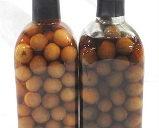 6320 - 2 Bottles with olives - 9.5"

