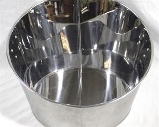 6336 - Stainless steel bucket - 15 x 10
