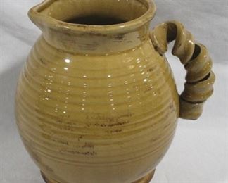 6425 - Pottery pitcher - 10.5 x 10
