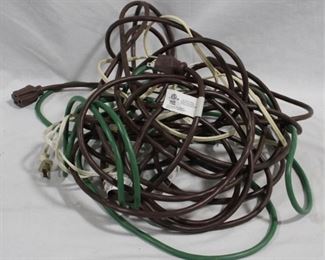 6462 - Assorted extension cords
