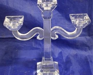 6466 - Zodax crystal 11" candleholder
