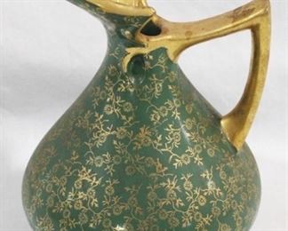 6511 - Gold decorated ewer - 7"

