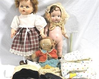 6538 - Assorted dolls & etc
