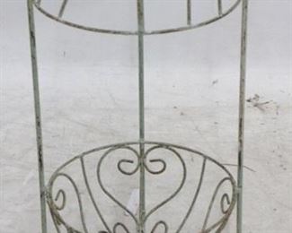 8012 - Metal Plant stand - 37 x 15
