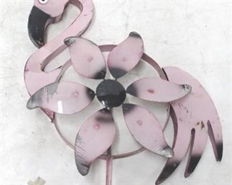 8049 - Metal Flamingo Decoration 68.5 x 27
