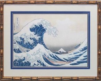 9012 - WAVE OFF HOKUSAI 27.5 X 21.5
