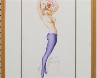 9015 - PIN UP GICLEE BY ALBERTO VARGAS 16.5 X 23.5
