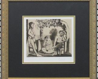 9017 - BACCHANAL GICLEE BY PABLO PICASSO 17 X 16
