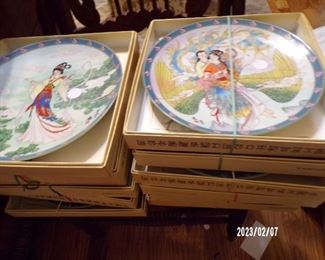 oriental collector plates