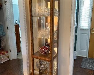 Lighted Curio (two available)