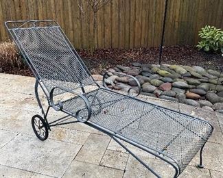 Wrought iron Lounger