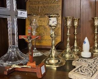 Crosses and candlesticks 