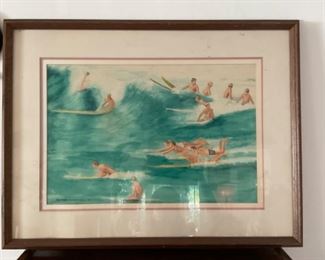 Alfred Marshall, 1963, watercolor on paper