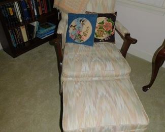Arm Chair & Ottoman