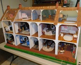 BACK SIDE OF THE DOLL HOUSE