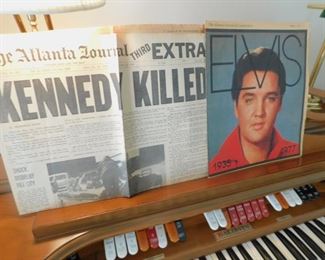 NEWSPAPER AND MAGAZINE COVER