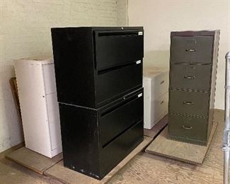 LOTS OF FILE CABINETS