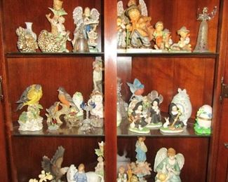 Some of many figurines