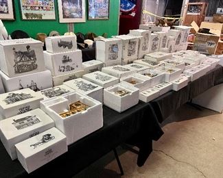 Department 56 North Pole and Dickens Village Collection.