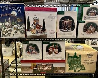 Department 56 North Pole and Dickens Village Series.