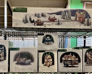 Department 56 North Pole and Dickens Village Series