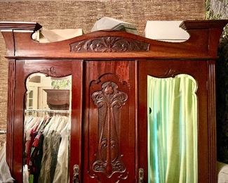 Art Nouveau Armoire
