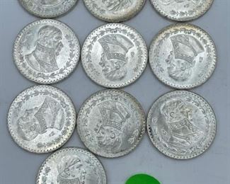 Mexican Silver Pesos
